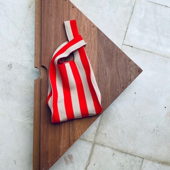 2 Ware The Label Striped Bags - Picture 3 of 3